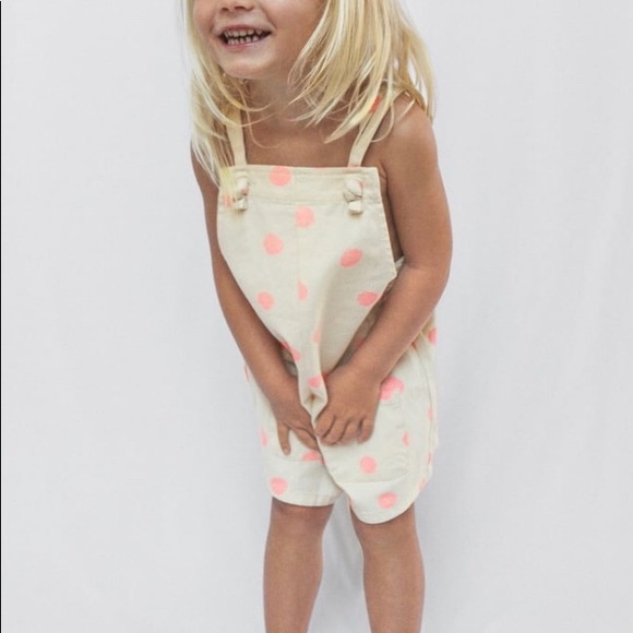 🛑SOLD🛑 NWT Cute Zara Overalls romper - Picture 3 of 8